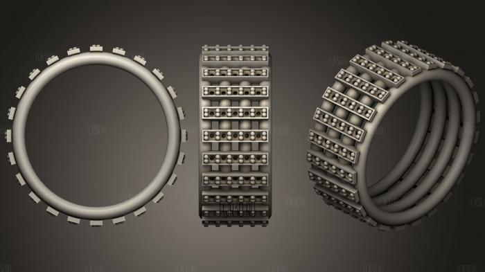 Ring 2 stl model for CNC